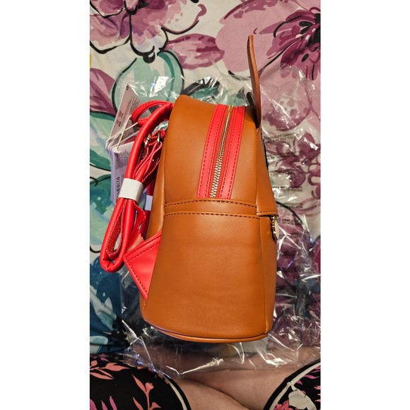 Exclusive Loungefly Rudolph the Red-Nosed Reindeer Light Up Backpack - Picture 6 of 10